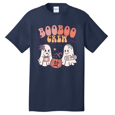 Boo Boo Crew Ghost Doctor Paramedic EMT Nurse Halloween Tall T-Shirt