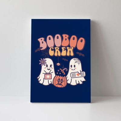 Boo Boo Crew Ghost Doctor Paramedic EMT Nurse Halloween Canvas