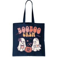 Boo Boo Crew Ghost Doctor Paramedic EMT Nurse Halloween Tote Bag