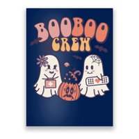 Boo Boo Crew Ghost Doctor Paramedic EMT Nurse Halloween Poster