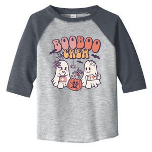 Boo Boo Crew Ghost Doctor Paramedic EMT Nurse Halloween Toddler Fine Jersey T-Shirt