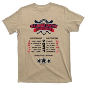 Bcll Bollinger Canyon 12u 2024 Roster Premium T-Shirt