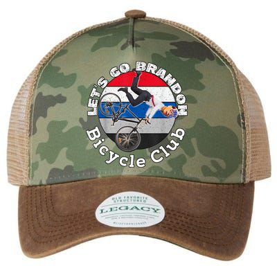 Biden Bicycle Crash Bike Wreck RIDIN With Biden Pro Trump Legacy Tie Dye Trucker Hat