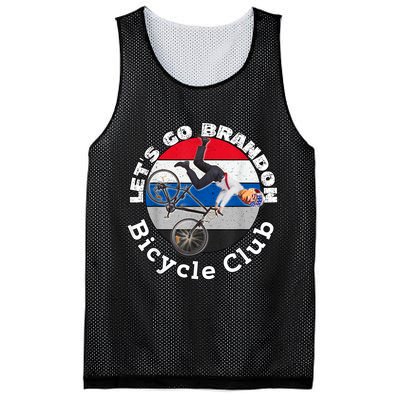 Biden Bicycle Crash Bike Wreck RIDIN With Biden Pro Trump Mesh Reversible Basketball Jersey Tank