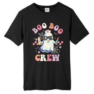 Boo Boo Crew Nurse Halloween Ghost Groovy Retro Matching Gift Tall Fusion ChromaSoft Performance T-Shirt