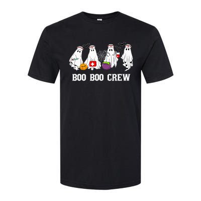 Boo Boo Crew Nurse Funny Ghost Halloween Nursing Softstyle® CVC T-Shirt