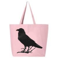 Beautiful Black Crow Raven Bird Silhouette 25L Jumbo Tote