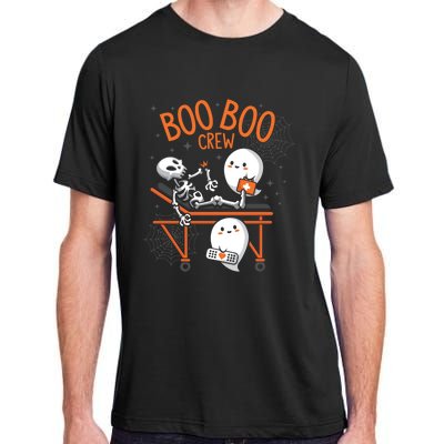 Boo Boo Crew Ghost Doctor Paramedic EMT Nurse Halloween Adult ChromaSoft Performance T-Shirt