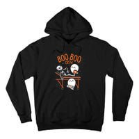 Boo Boo Crew Ghost Doctor Paramedic EMT Nurse Halloween Tall Hoodie