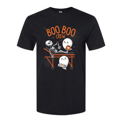 Boo Boo Crew Ghost Doctor Paramedic EMT Nurse Halloween Softstyle CVC T-Shirt