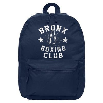 Bronx Boxing Club Vintage Distressed Boxer 16 in Basic Backpack