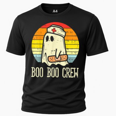 Boo Boo Crew Nurse Halloween Shirt For Nurses RN Ghost Women Performance Shirt