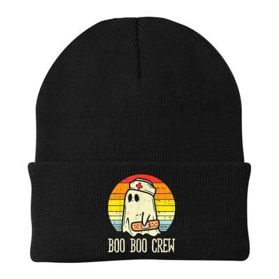 Boo Boo Crew Nurse Halloween Shirt For Nurses RN Ghost Women Beanie