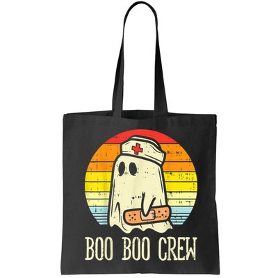 Boo Boo Crew Nurse Halloween Shirt For Nurses RN Ghost Women Bag