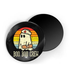 Boo Boo Crew Nurse Halloween Shirt For Nurses RN Ghost Women Magnet