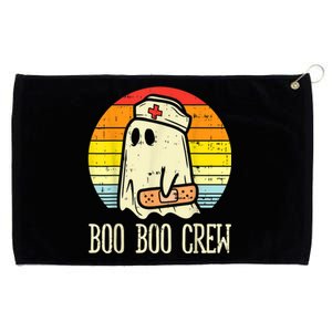 Boo Boo Crew Nurse Halloween Shirt For Nurses RN Ghost Women Grommeted Golf Towel