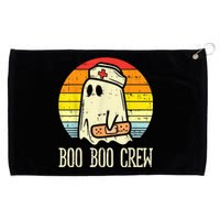 Boo Boo Crew Nurse Halloween Shirt For Nurses RN Ghost Women Grommeted Golf Towel