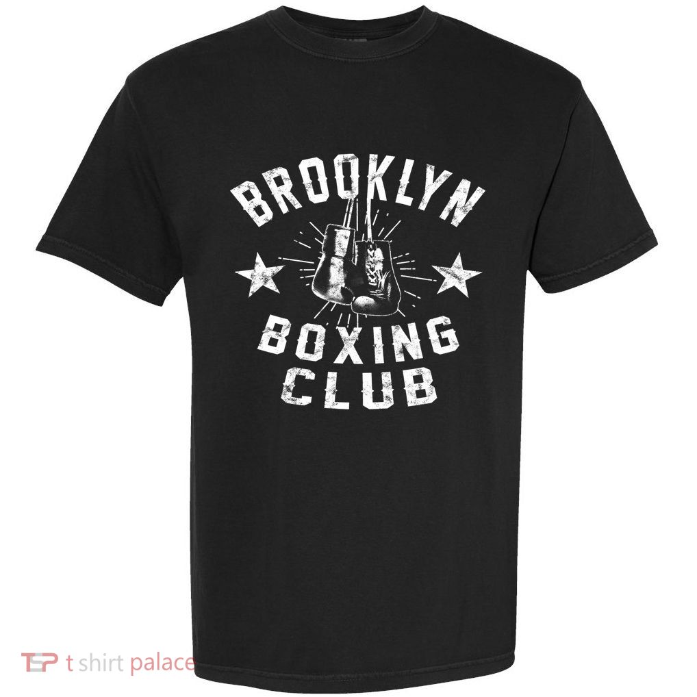 Brooklyn Boxing Club Vintage Distressed Boxing Funny Gift Garment-Dyed Heavyweight T-Shirt