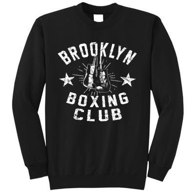 Brooklyn Boxing Club Vintage Distressed Boxing Funny Gift Sweatshirt