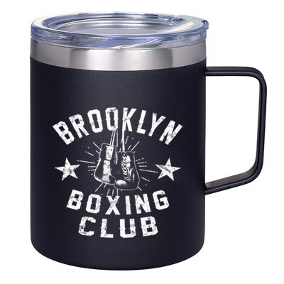 Brooklyn Boxing Club Vintage Distressed Boxing Funny Gift 12oz Stainless Steel Coffee Mug