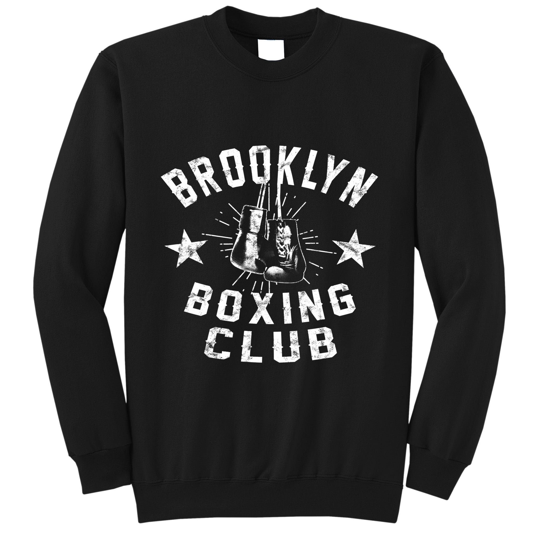 Brooklyn Boxing Club Vintage Distressed Boxing Funny Gift Tall Sweatshirt