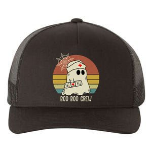 Boo Boo Crew Nurse Halloween Nurse Retro Yupoong Adult 5-Panel Trucker Hat