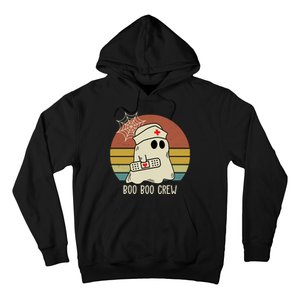 Boo Boo Crew Nurse Halloween Nurse Retro Hoodie