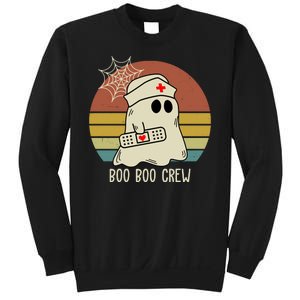 Boo Boo Crew Nurse Halloween Nurse Retro Sweatshirt