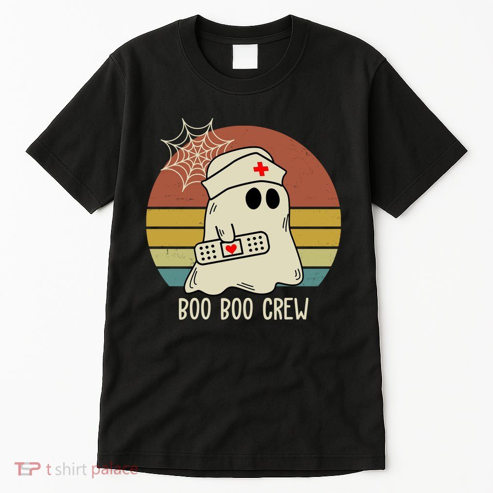 Boo Boo Crew Nurse Halloween Nurse Retro Tall T-Shirt