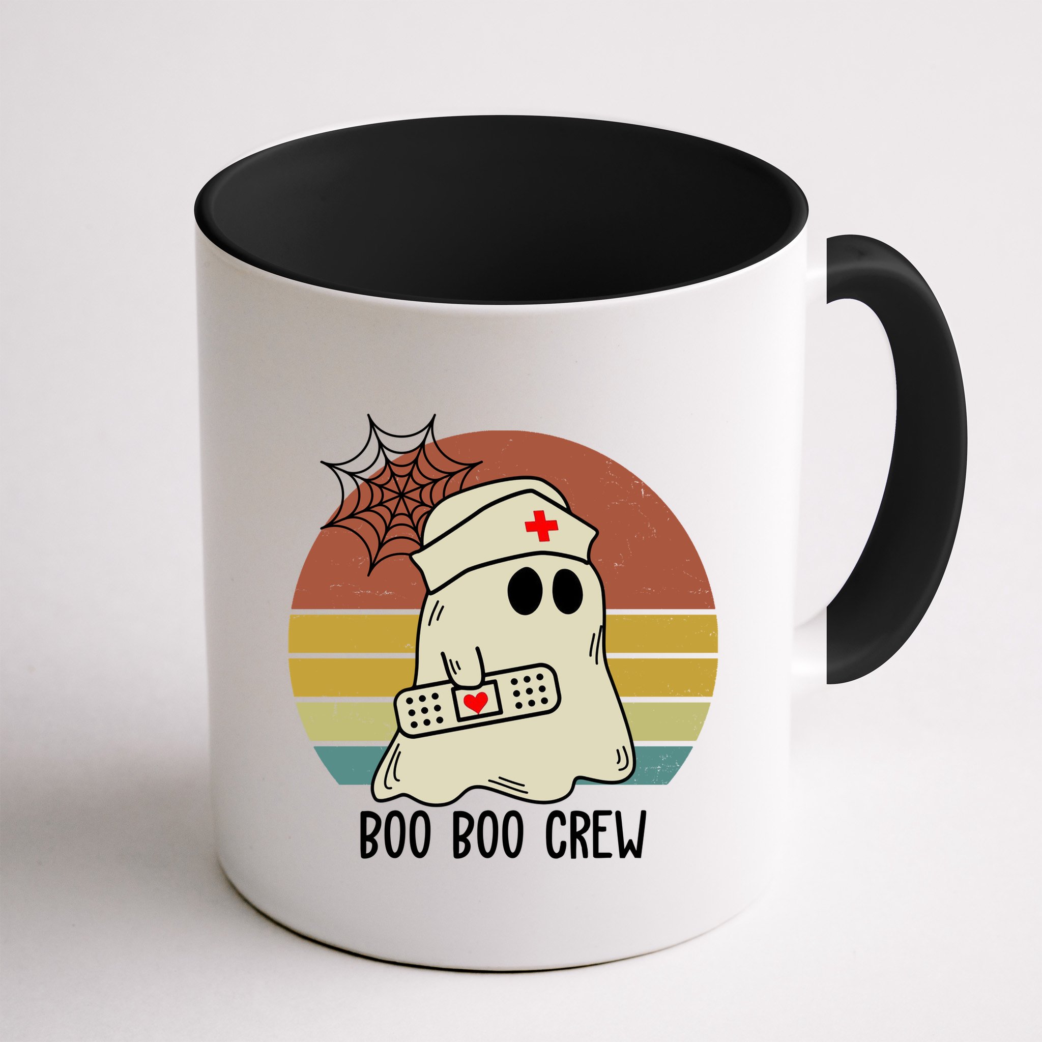 Boo Boo Crew Nurse Halloween Nurse Retro Mug