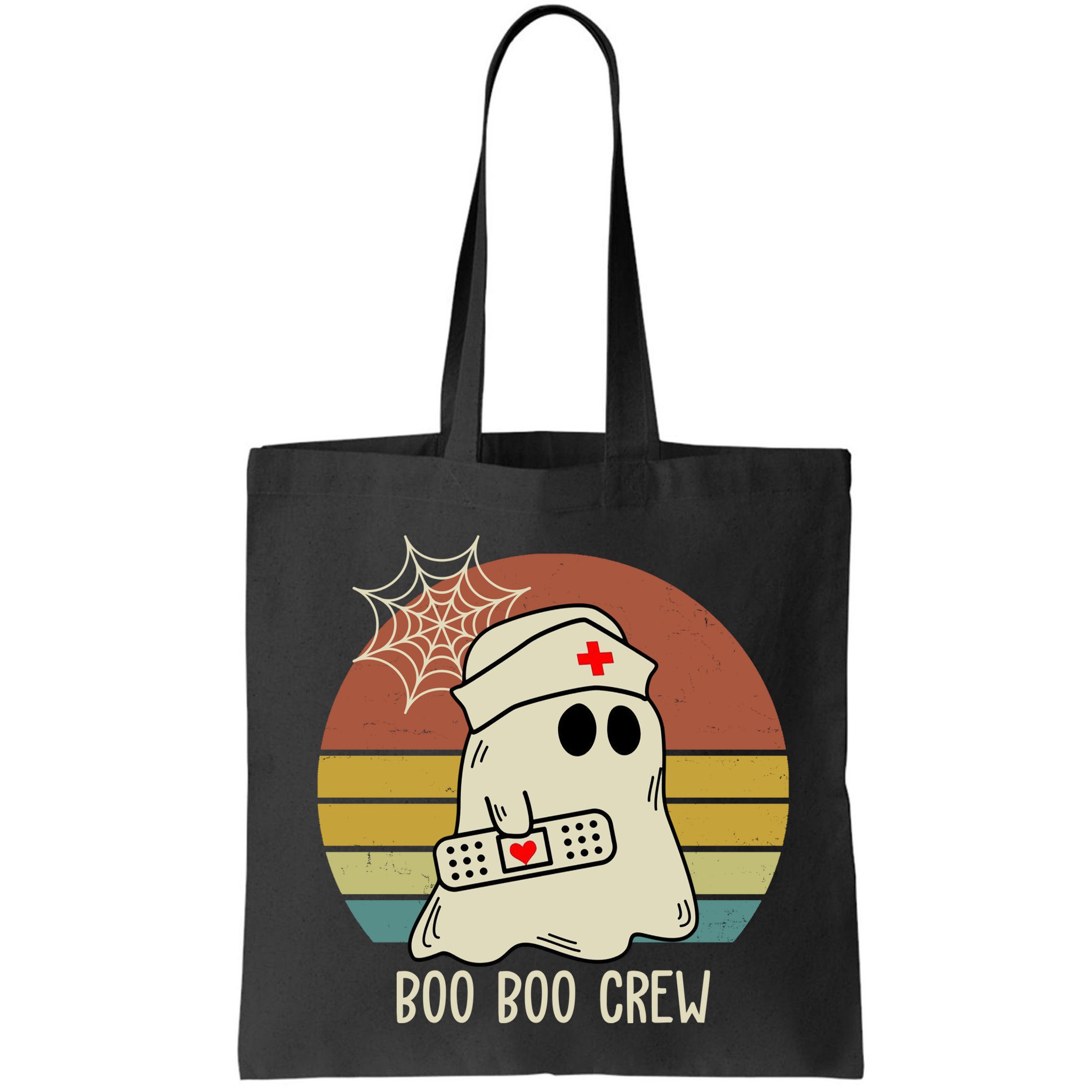 Boo Boo Crew Nurse Halloween Nurse Retro Bag