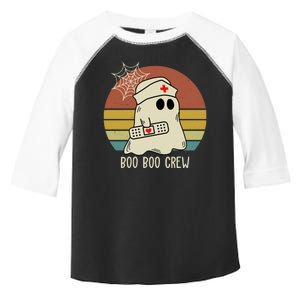 Boo Boo Crew Nurse Halloween Nurse Retro Toddler Fine Jersey T-Shirt