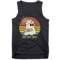 Boo Boo Crew Nurse Halloween Nurse Retro Tank Top