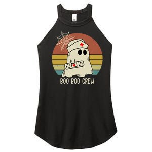 Boo Boo Crew Nurse Halloween Nurse Retro Women's Perfect Tri Rocker Tank