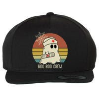 Boo Boo Crew Nurse Halloween Nurse Retro Wool Snapback Cap