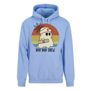 Boo Boo Crew Nurse Halloween Nurse Retro Unisex Surf Hoodie