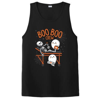 Boo Boo Crew Ghost Doctor Paramedic EMT Nurse Halloween PosiCharge Competitor Tank