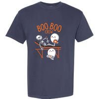 Boo Boo Crew Ghost Doctor Paramedic EMT Nurse Halloween Garment-Dyed Heavyweight T-Shirt