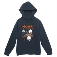 Boo Boo Crew Ghost Doctor Paramedic EMT Nurse Halloween Urban Pullover Hoodie