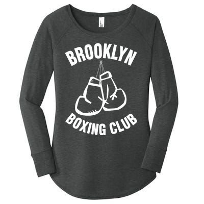 Brooklyn Boxing Club Hanging Gloves Gift Women's Perfect Tri Tunic Long Sleeve Shirt