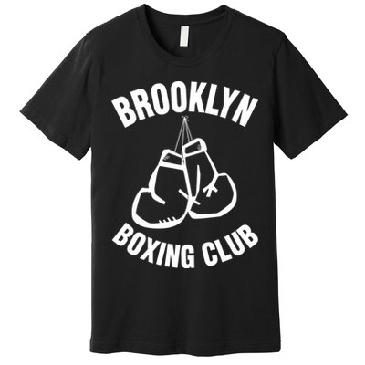 Brooklyn Boxing Club Hanging Gloves Gift Premium T-Shirt