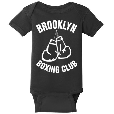 Brooklyn Boxing Club Hanging Gloves Gift Baby Bodysuit