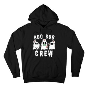 Boo Boo Crew Funny Nurse Halloween Ghost Costume Hoodie