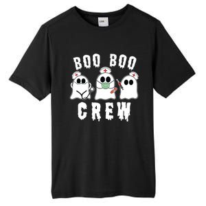 Boo Boo Crew Funny Nurse Halloween Ghost Costume Tall Fusion ChromaSoft Performance T-Shirt