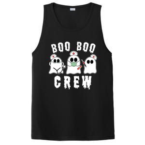 Boo Boo Crew Funny Nurse Halloween Ghost Costume PosiCharge Competitor Tank