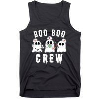 Boo Boo Crew Funny Nurse Halloween Ghost Costume Tank Top