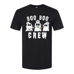 Boo Boo Crew Funny Nurse Halloween Ghost Costume Softstyle CVC T-Shirt