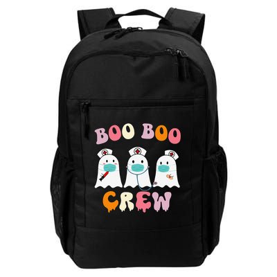Boo Boo Crew Nurse Groovy Ghost Funny Halloween Backpack