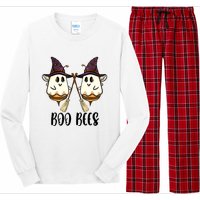 Boo Bees Couples Witch Halloween Costume Ghost Funny Long Sleeve Pajama Set