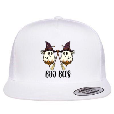 Boo Bees Couples Witch Halloween Costume Ghost Funny Flatbill Hat